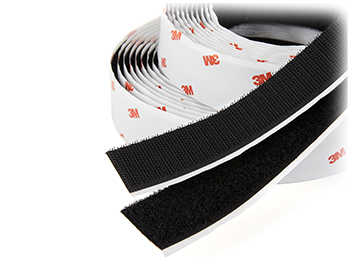 3M Double Hook Loop Tape Black